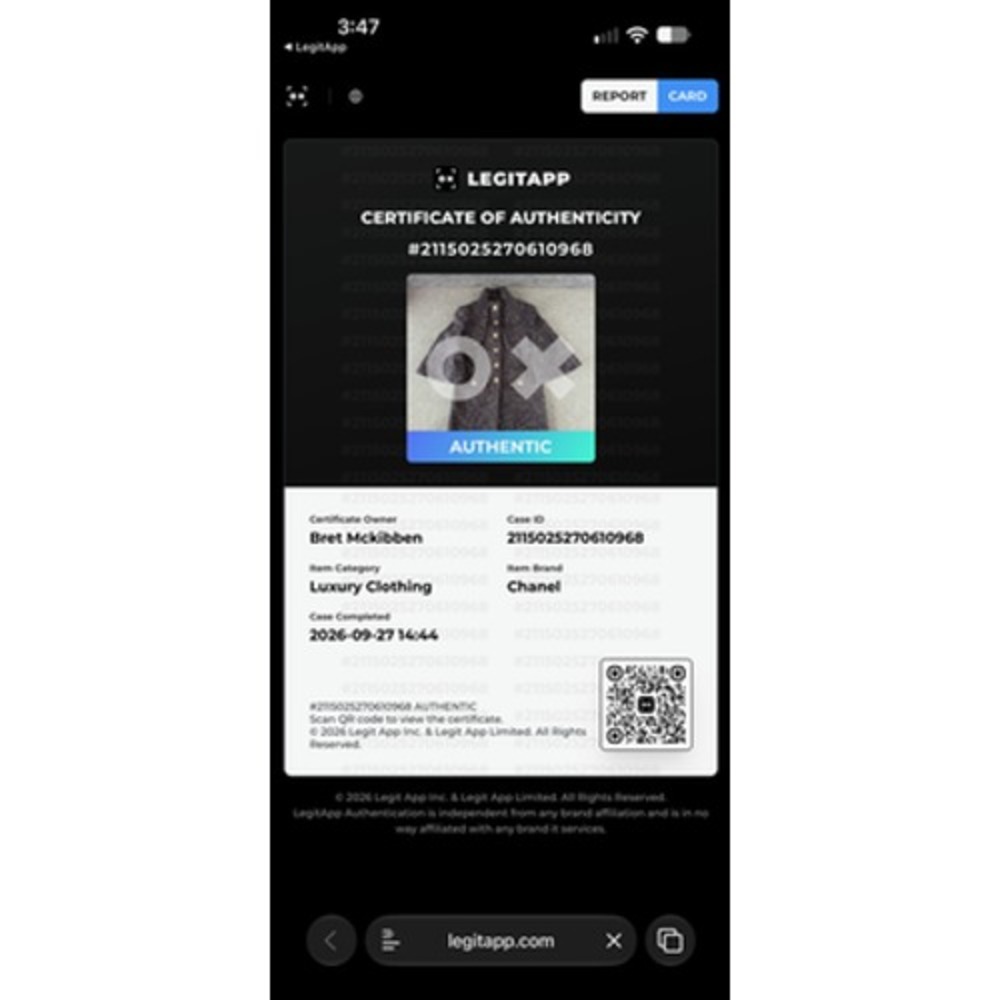 Chanel Karl Lagerfeld Womens Coat 46 Dubai Resort 2015 Gripoix Tweed Jacket - Picture 4 of 14